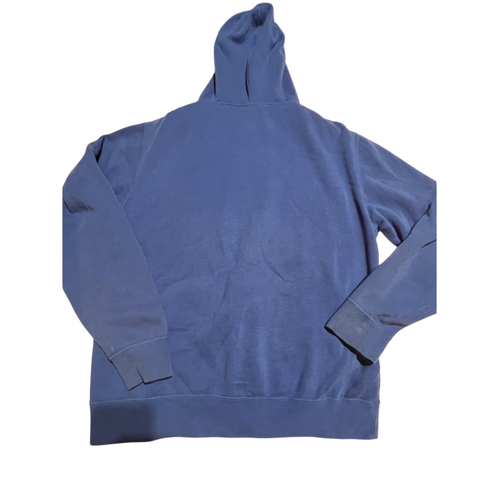 Hurley Mens Blue Full Zip Graphic Logo Hoodie Sweatshirt Large 9ZXMPL12E12 EUC - Picture 8 of 8